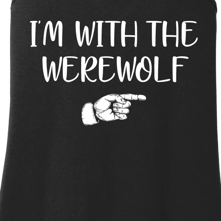 Im With The Werewolf Ladies Essential Tank