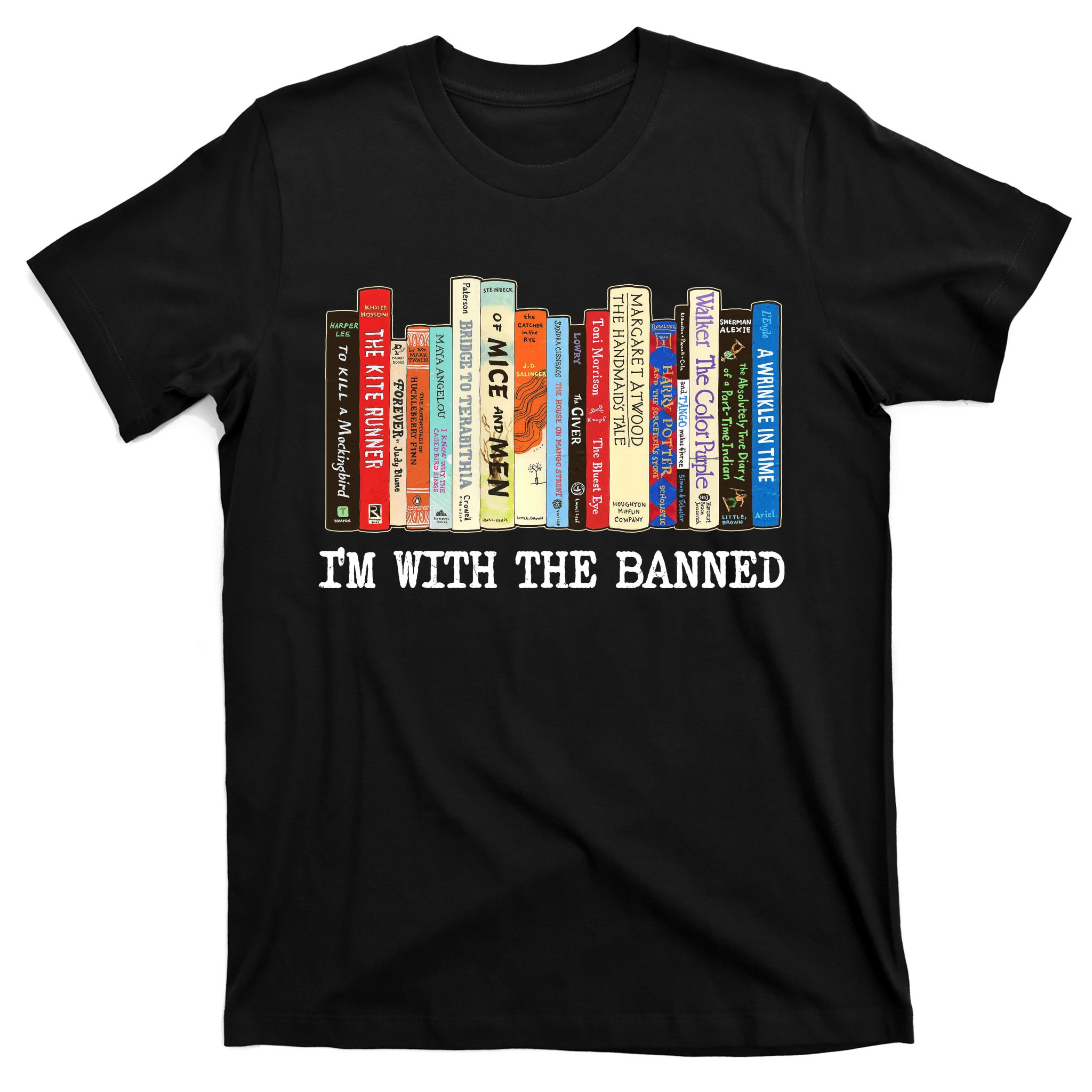 Im With The Banned Banned Books Reading Books T-Shirt – GroveTee