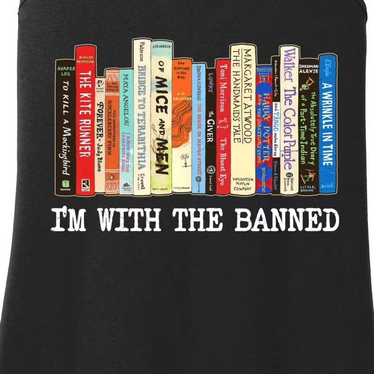 Im With The Banned Banned Books Reading Books Ladies Essential Tank