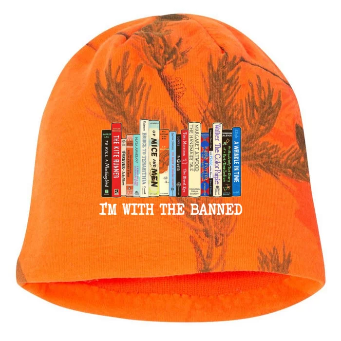 Im With The Banned Banned Books Reading Books Kati - Camo Knit Beanie