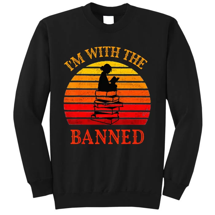 I'm With The Banned Books I Read Banned Books Lovers Sweatshirt