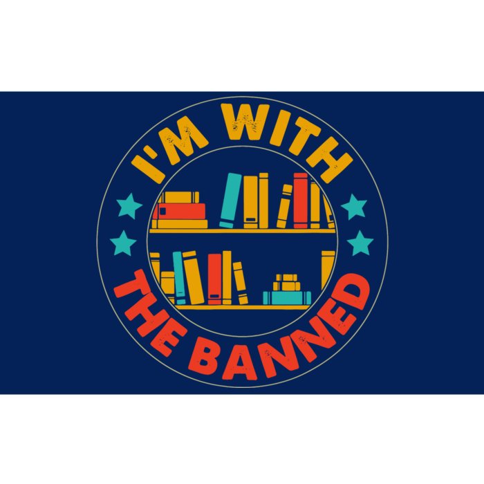 IM With The Banned Books I Read Banned Books Lovers Bumper Sticker