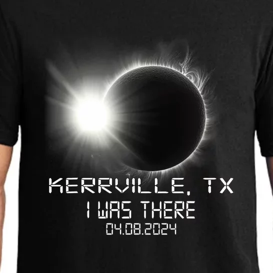 I Was There Total Solar Eclipse Kerrville Texas Pajama Set