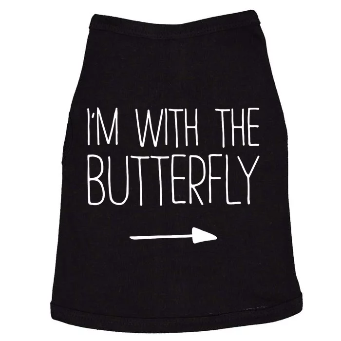 Im With The Butterfly Adult Women Costume Doggie Tank