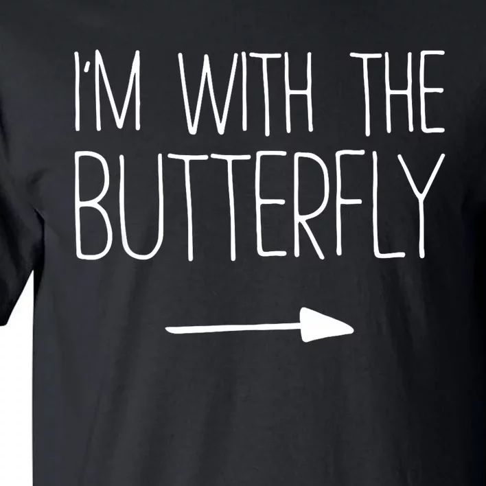 Im With The Butterfly Adult Women Costume Tall T-Shirt