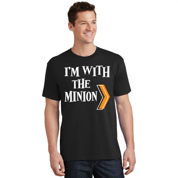 IM With The Minion Funny Couples Halloween T-Shirt