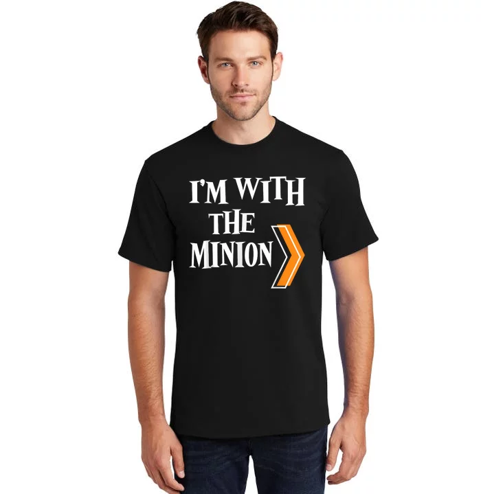 IM With The Minion Funny Couples Halloween Tall T-Shirt