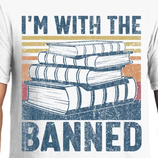 I'm with The Banned Funny Book Readers I Read Banned Books Pajama Set