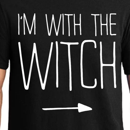 Im With The Witch Adult Women Costume Pajama Set