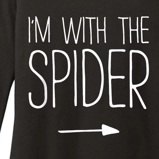 IM With The Spider Adult Women Costume Womens CVC Long Sleeve Shirt