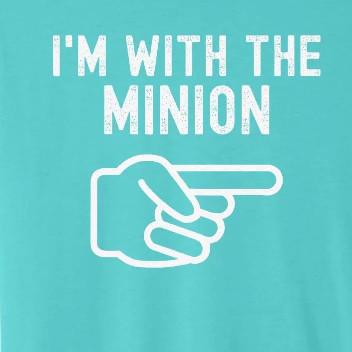 Im With The Minion Funny Couples Matching Halloween Costume ChromaSoft Performance T-Shirt