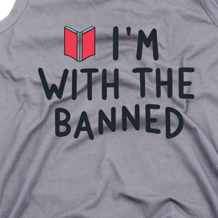 Im With The Banned Banned Books Reading Books Tank Top