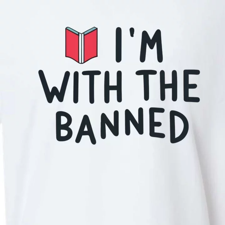 Im With The Banned Banned Books Reading Books Sueded Cloud Jersey T-Shirt