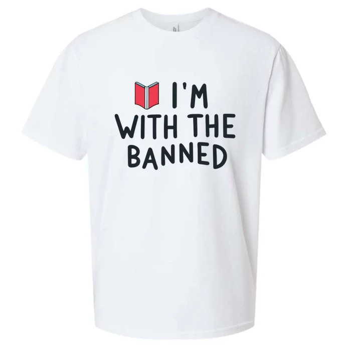 Im With The Banned Banned Books Reading Books Sueded Cloud Jersey T-Shirt