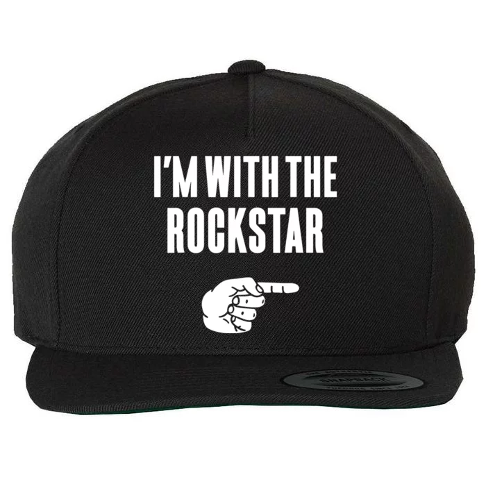 I'm With The Rockstar, Matching Rockstar Costume Wool Snapback Cap