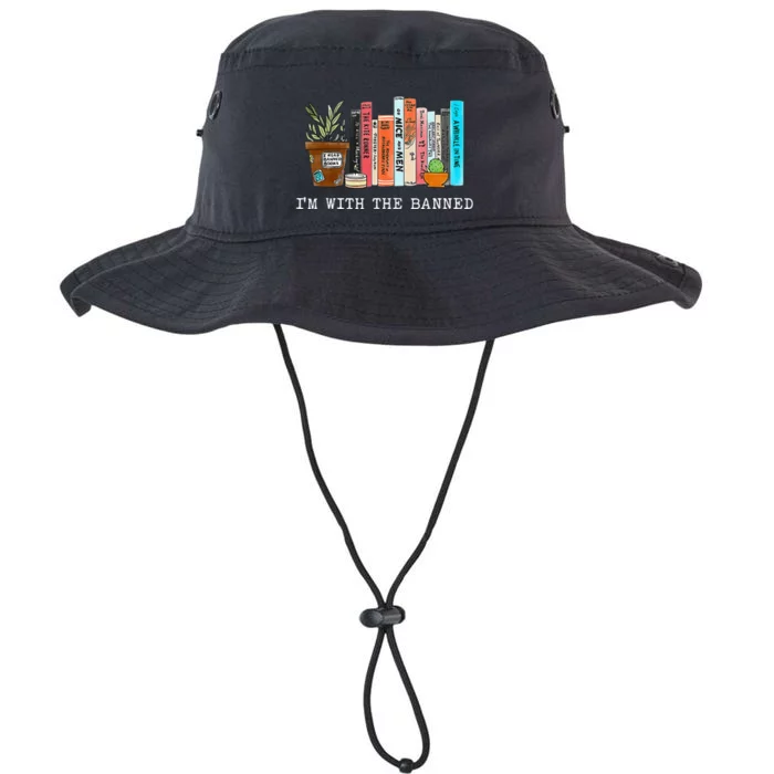 I'm With The Banned Books I Read Banned Books Lovers Legacy Cool Fit Booney Bucket Hat