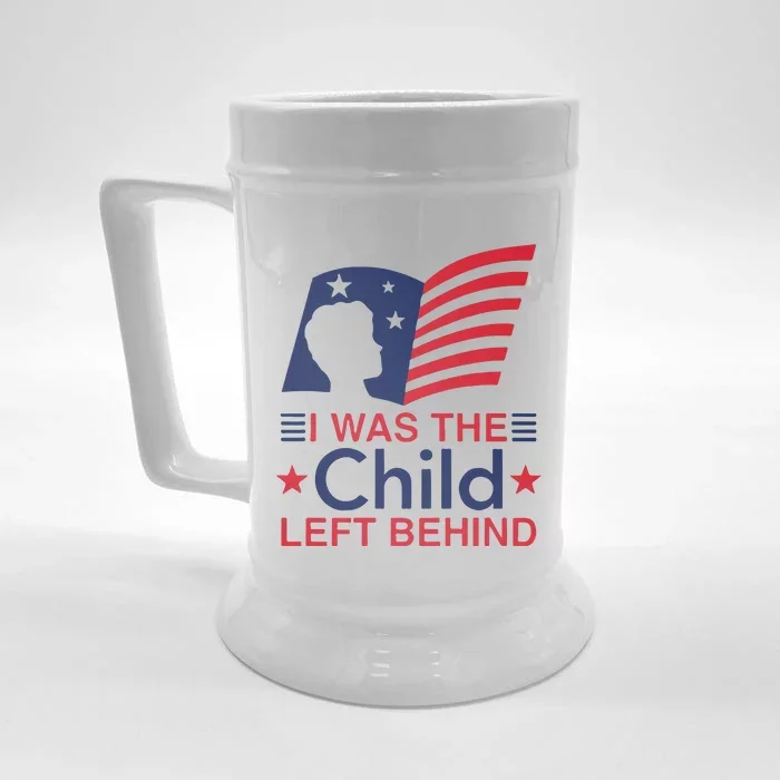 I Was The Child Left Behind Front & Back Beer Stein