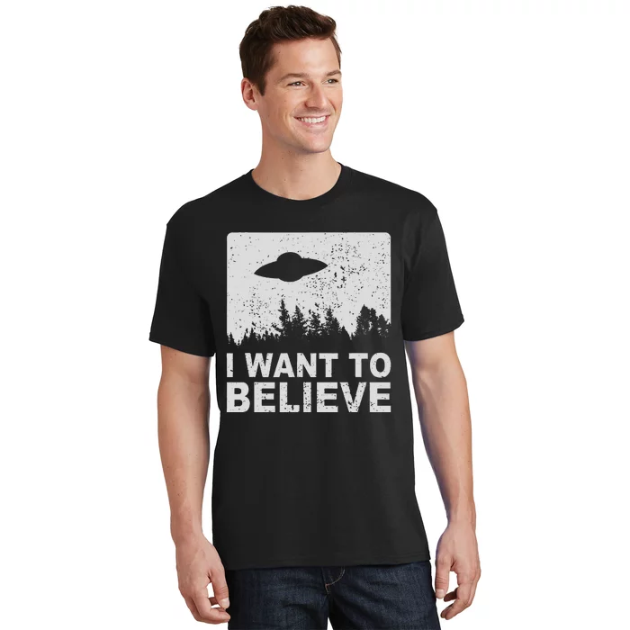 I Want To Believe I Aliens Ufo Area 51 Roswell T-Shirt