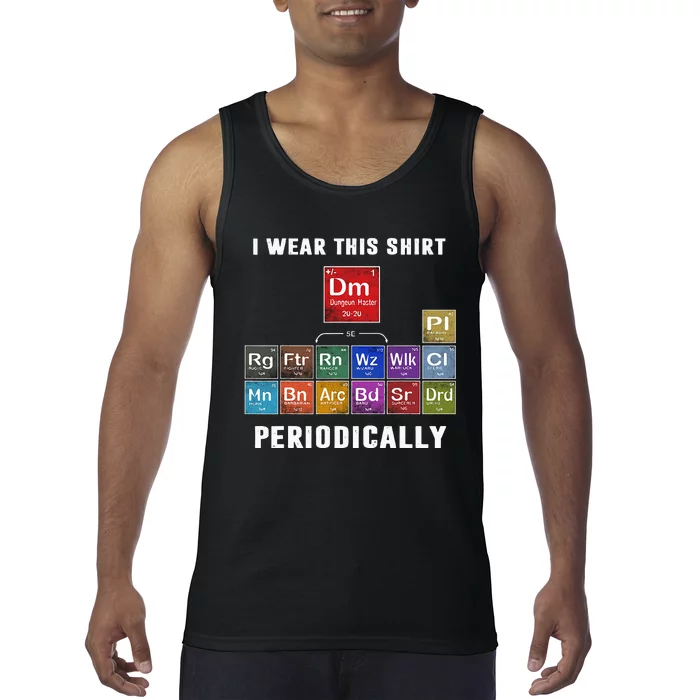 I Wear This Shir Periodically Classes DnD Tank Top