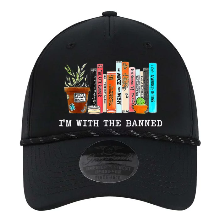 I'm With The Banned Books I Read Banned Books Lovers Performance The Dyno Cap