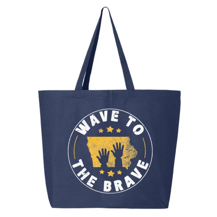 Iowa Wave To The Brave Football Childrens Hospital 25L Jumbo Tote