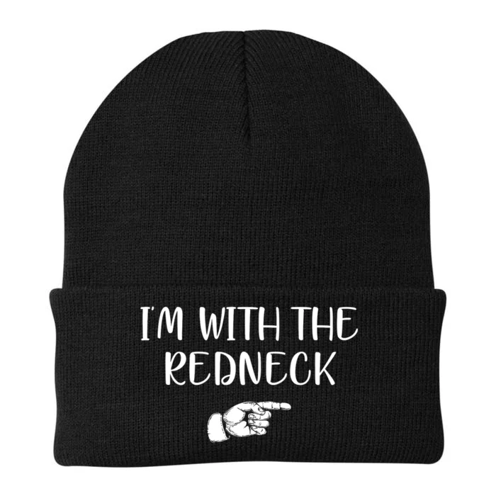 Im With The Redneck Knit Cap Winter Beanie