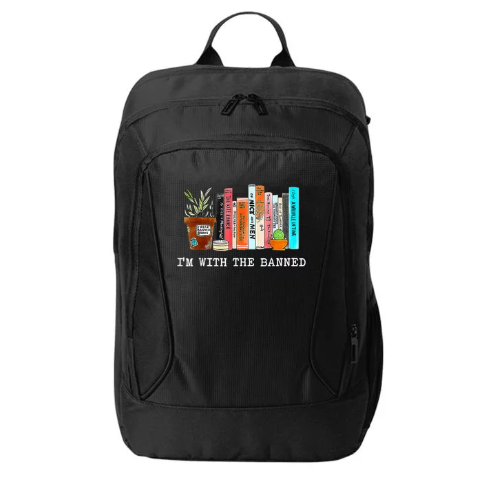 Im With The Banned Books I Read Banned Books Lovers City Backpack