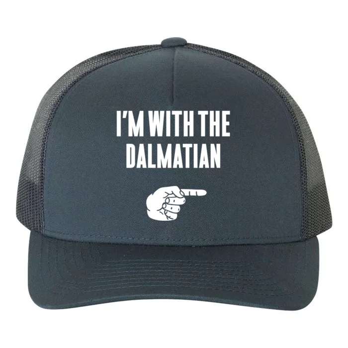 Im With The Dalmatian Funny Halloween Couple Costume Gift Yupoong Adult 5-Panel Trucker Hat