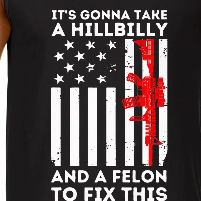 IM With The Outlaw And The Hillbilly 2024 Saying Quote Comfort Colors® Tank Top