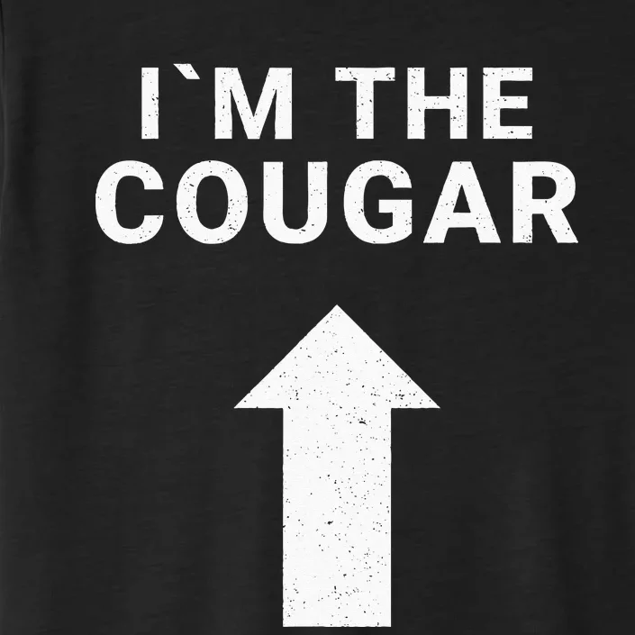 I´m With The Cougar Humor Halloween Birthday Gift ChromaSoft Performance T-Shirt