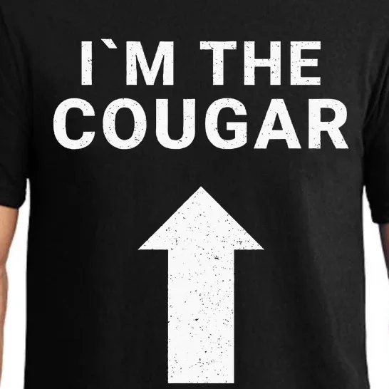 I´m With The Cougar Humor Halloween Birthday Gift Pajama Set