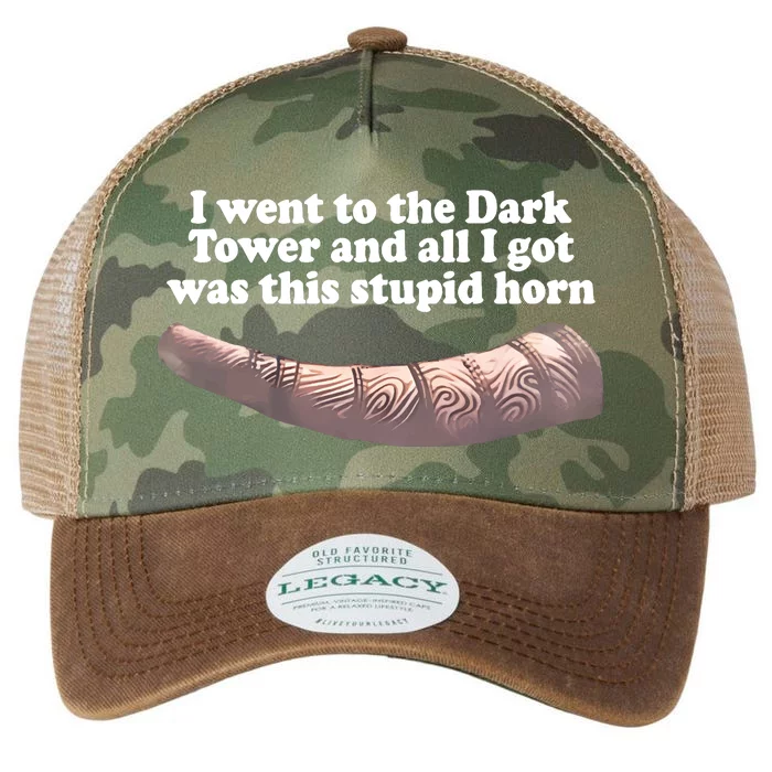 I Went To The Dark Tower And All I Got Was This Stupid Horn Legacy Tie Dye Trucker Hat