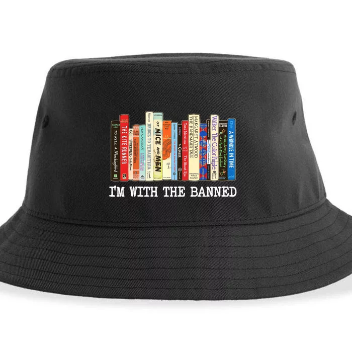 IM With The Banned Banned Books Reading Books Sustainable Bucket Hat