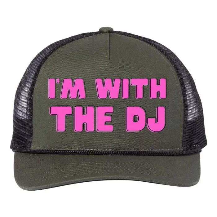 IM With The Dj Retro Rope Trucker Hat Cap