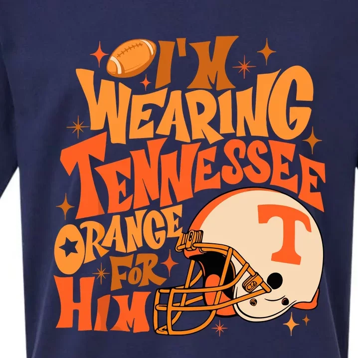 Im Wearing Tennessee Orange For Him Sueded Cloud Jersey T-Shirt