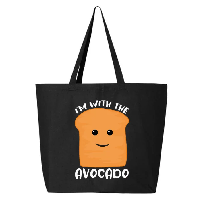 I'm With The Avocado Toast 25L Jumbo Tote