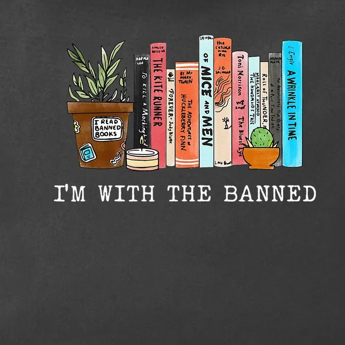 Im With The Banned Books I Read Banned Books Lovers Zip Tote Bag