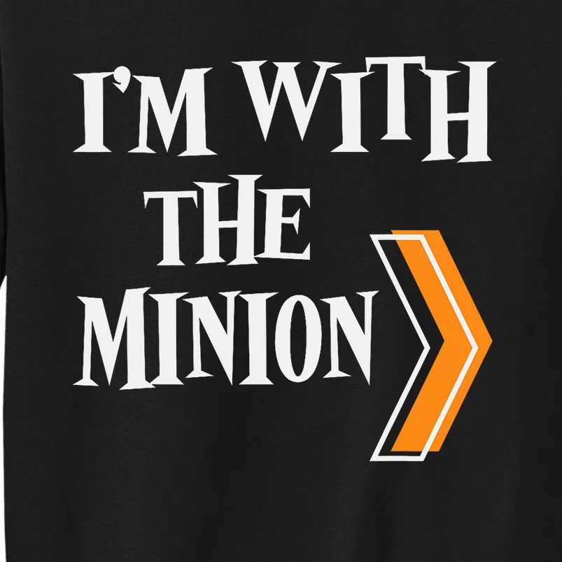 IM With The Minion Funny Couples Halloween Sweatshirt