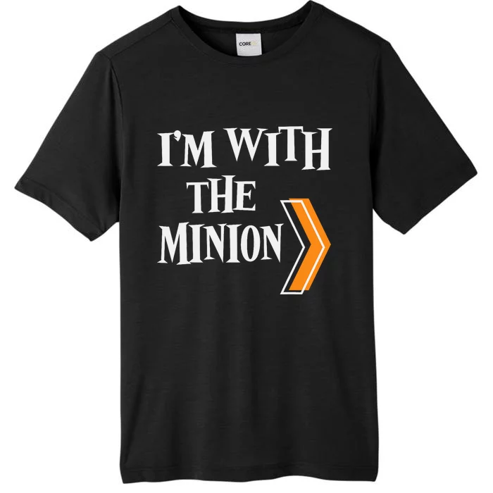 IM With The Minion Funny Couples Halloween ChromaSoft Performance T-Shirt