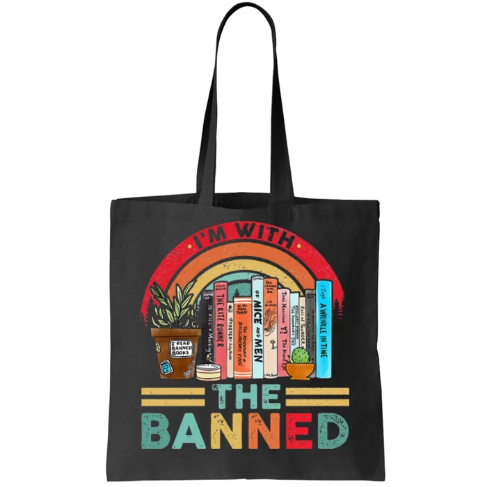 Banned Books tote bag