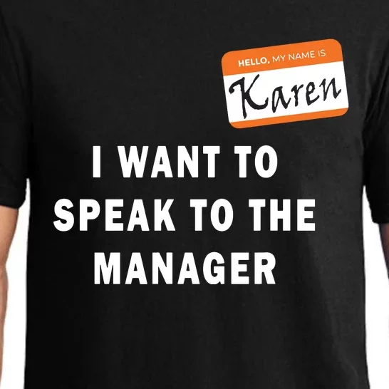 I Want To Speak To The Manager Karen Halloween Costume Funny Pajama Set