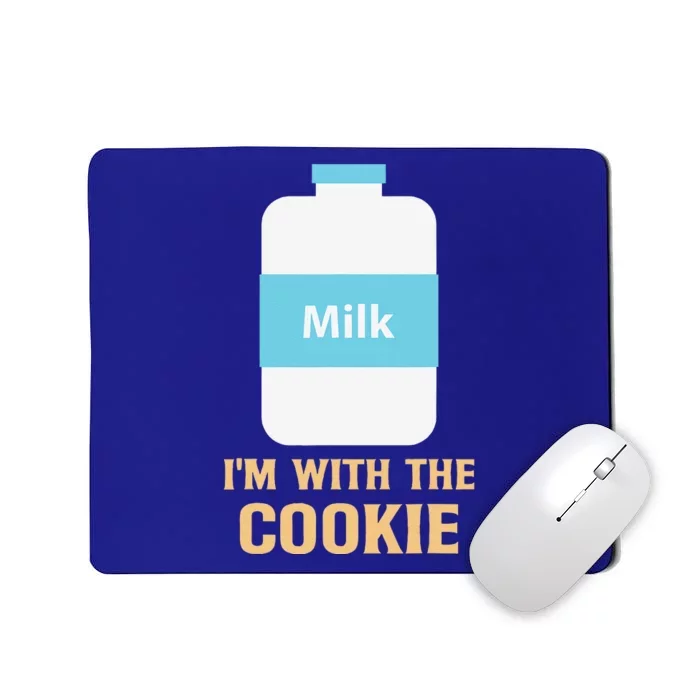 Im With The Cookie And Milk Matching Halloween Costume Mousepad