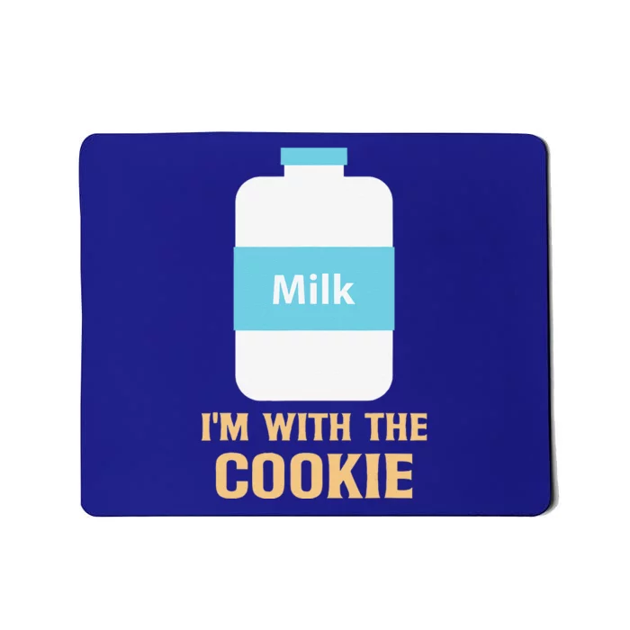 Im With The Cookie And Milk Matching Halloween Costume Mousepad