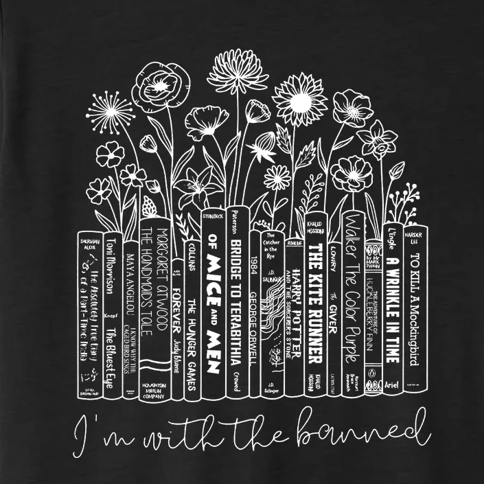 I'm With The Banned Book ChromaSoft Performance T-Shirt