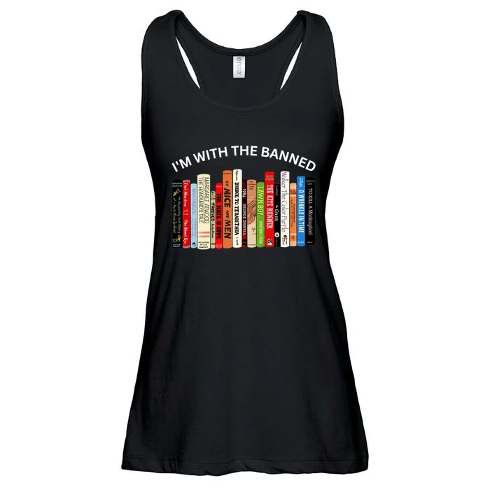 I'm With The Banned Book Ladies Essential Flowy Tank