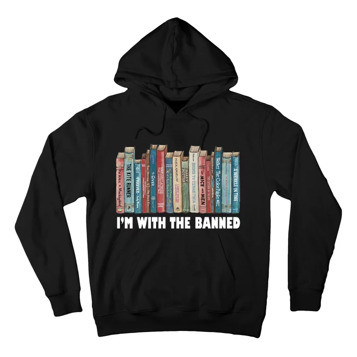 I'm With The Banned Book Hoodie