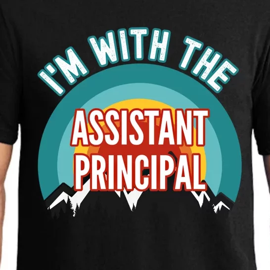 I'm With The Assistant Principal Gift Pajama Set