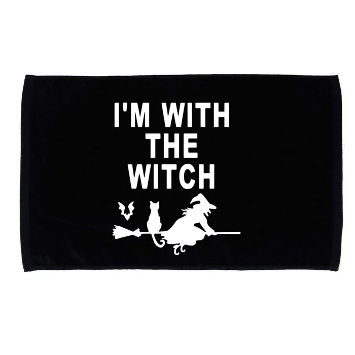 IM With The Witch Microfiber Hand Towel