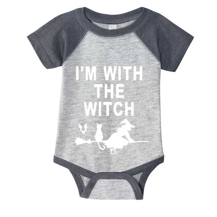 IM With The Witch Infant Baby Jersey Bodysuit