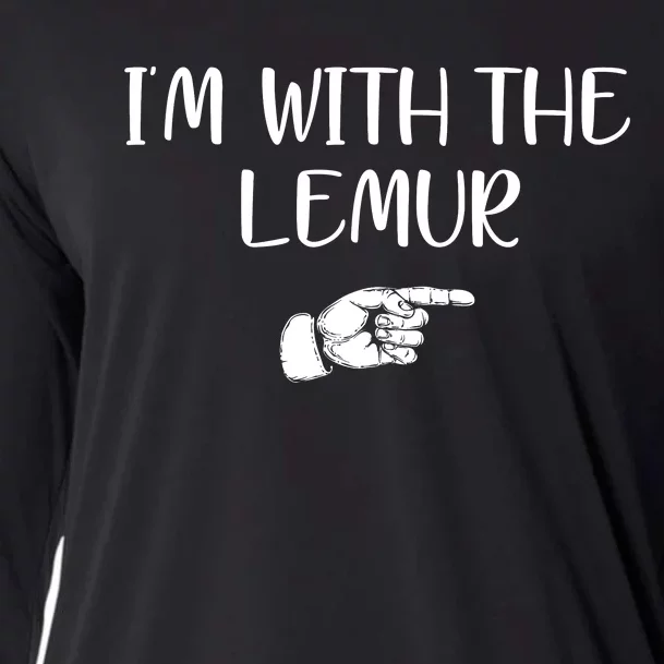 Im With The Lemur Cooling Performance Long Sleeve Crew